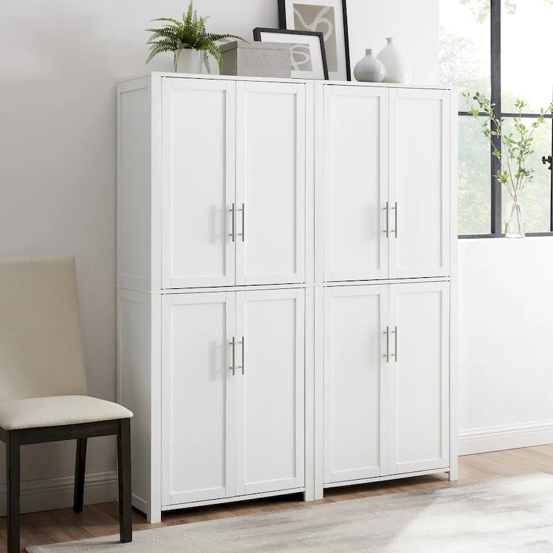 Étagères de rangement Savannah à 6 niveaux (lot de 2) - 56 l x 15 p x 67 h