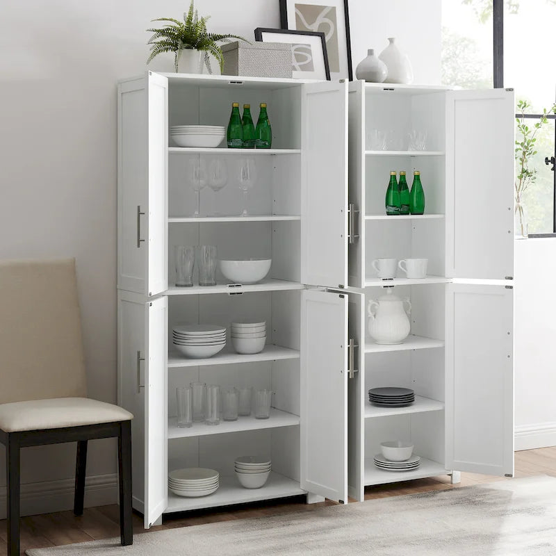 Étagères de rangement Savannah à 6 niveaux (lot de 2) - 56 l x 15 p x 67 h