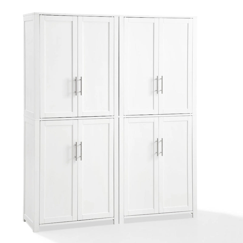 Étagères de rangement Savannah à 6 niveaux (lot de 2) - 56 l x 15 p x 67 h