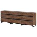 Buffet moderne 3 en 1 avec 9 tiroirs