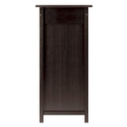 Cave à vin, Plateau extensible, Espresso - 29,92 x 17,32 x 37,01 pouces