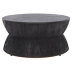 Table basse ronde moderne contemporaine SAFAVIEH Mattye. - 30 L x 30 P x 14 H - 30Lx30Px14H