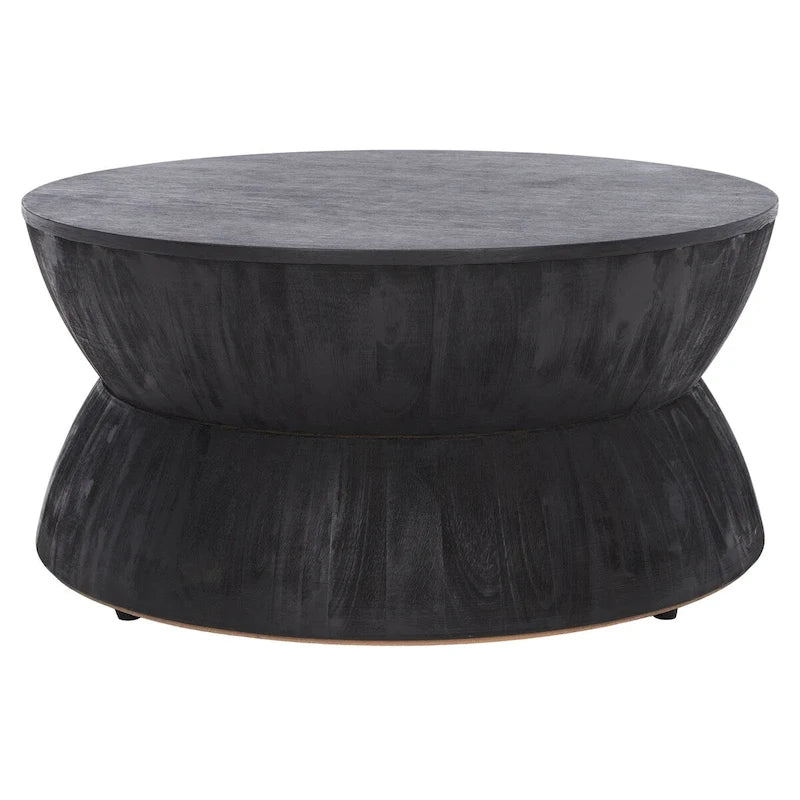 Table basse ronde moderne contemporaine SAFAVIEH Mattye. - 30 L x 30 P x 14 H - 30Lx30Px14H