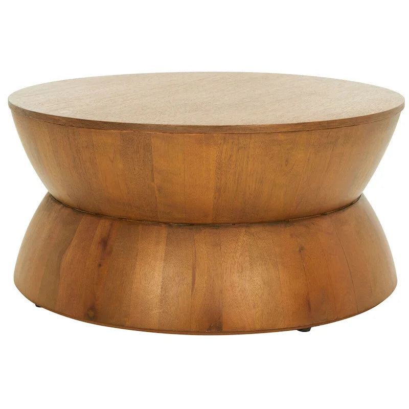 Table basse ronde moderne contemporaine SAFAVIEH Mattye. - 30 L x 30 P x 14 H - 30Lx30Px14H