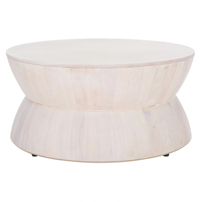 Table basse ronde moderne contemporaine SAFAVIEH Mattye. - 30 L x 30 P x 14 H - 30Lx30Px14H