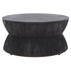 Table basse ronde moderne contemporaine SAFAVIEH Mattye. - 30 L x 30 P x 14 H - 30Lx30Px14H