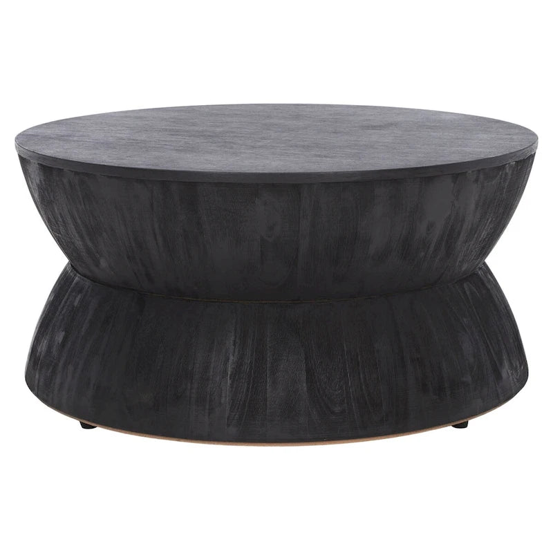 Table basse ronde moderne contemporaine SAFAVIEH Mattye. - 30 L x 30 P x 14 H - 30Lx30Px14H