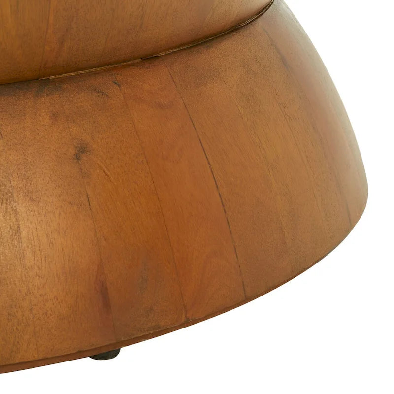 Table basse ronde moderne contemporaine SAFAVIEH Mattye. - 30 L x 30 P x 14 H - 30Lx30Px14H