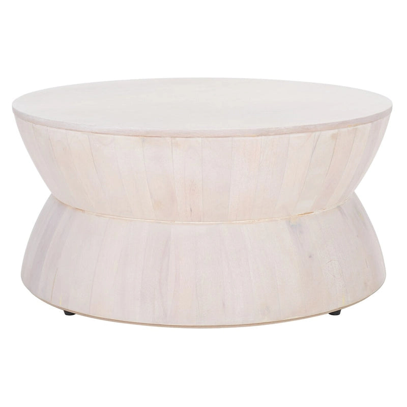 Table basse ronde moderne contemporaine SAFAVIEH Mattye. - 30 L x 30 P x 14 H - 30Lx30Px14H