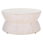 Table basse ronde moderne contemporaine SAFAVIEH Mattye. - 30 L x 30 P x 14 H - 30Lx30Px14H