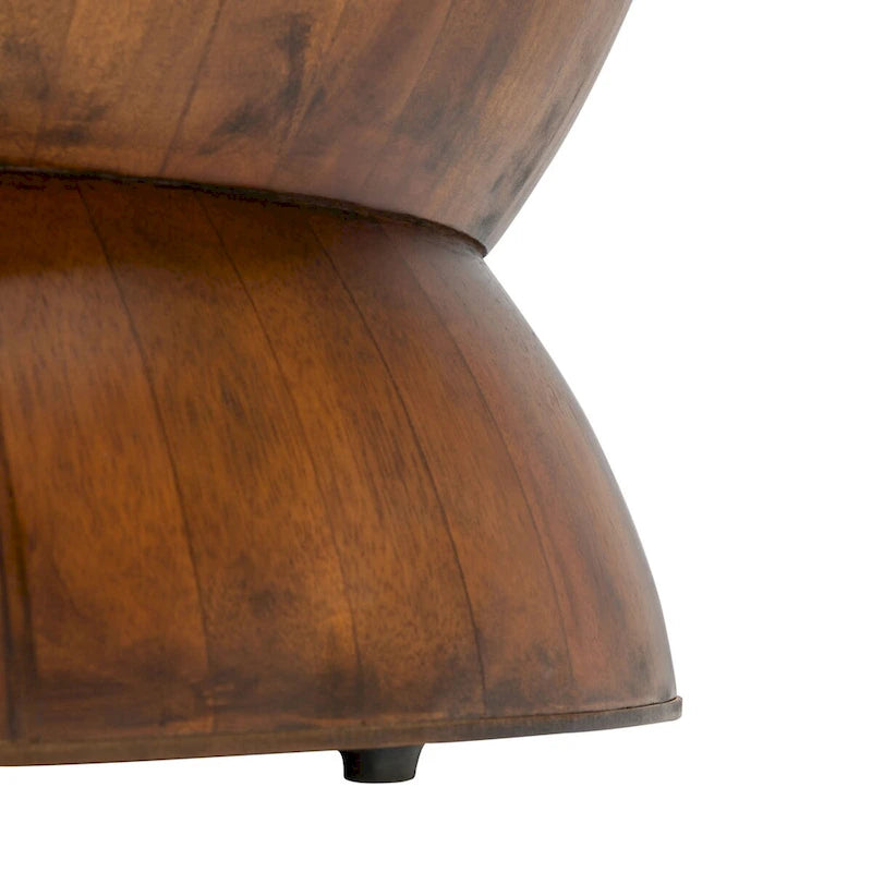 Table basse ronde moderne contemporaine SAFAVIEH Mattye. - 30 L x 30 P x 14 H - 30Lx30Px14H