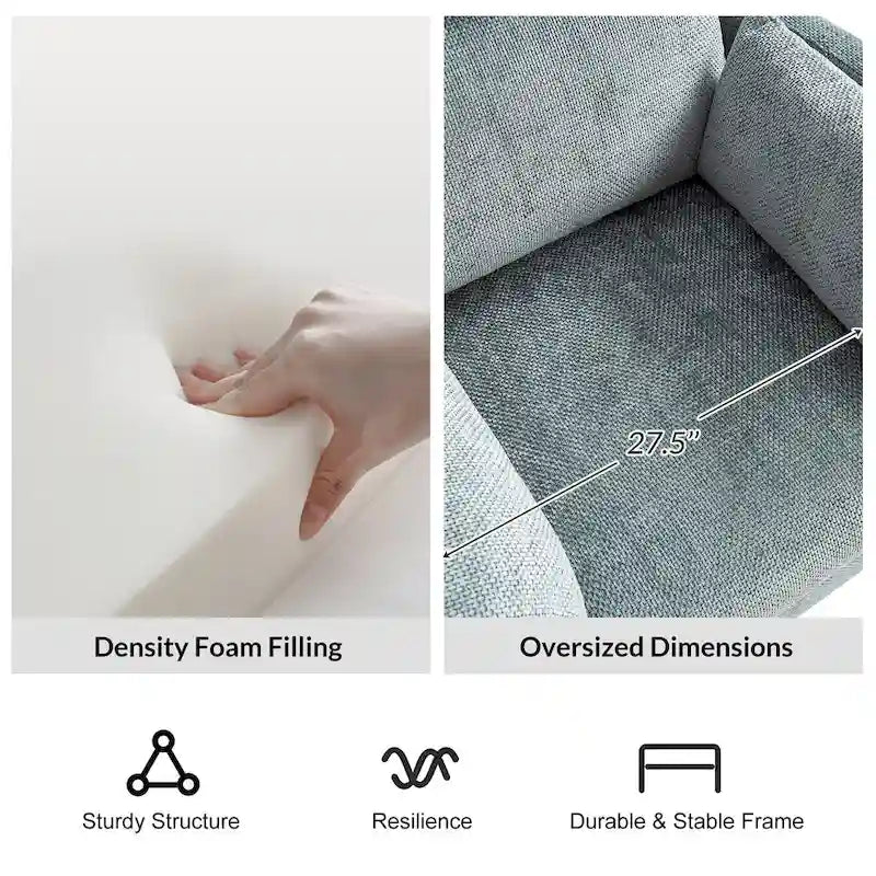 Fauteuil de relaxation, à bascule et pivotant, Barry Modern 38 avec ports USB, de