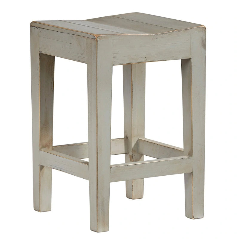 Tabouret de comptoir en pin massif (2/carton)