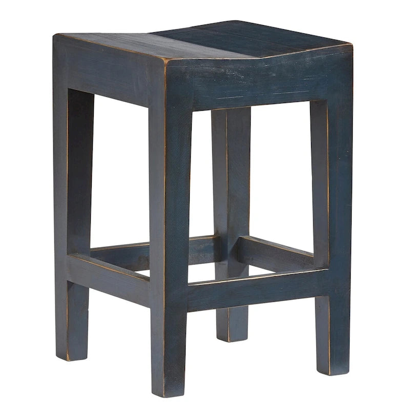 Tabouret de comptoir en pin massif (2/carton)