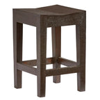 Tabouret de comptoir en pin massif (2/carton)