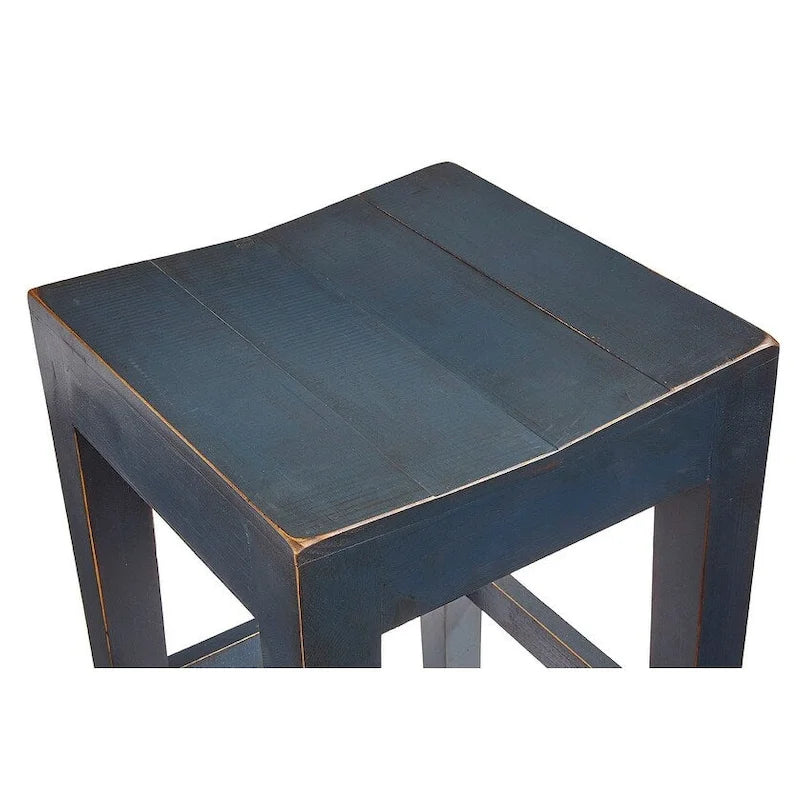 Tabouret de comptoir en pin massif (2/carton)