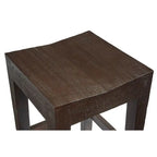 Tabouret de comptoir en pin massif (2/carton)