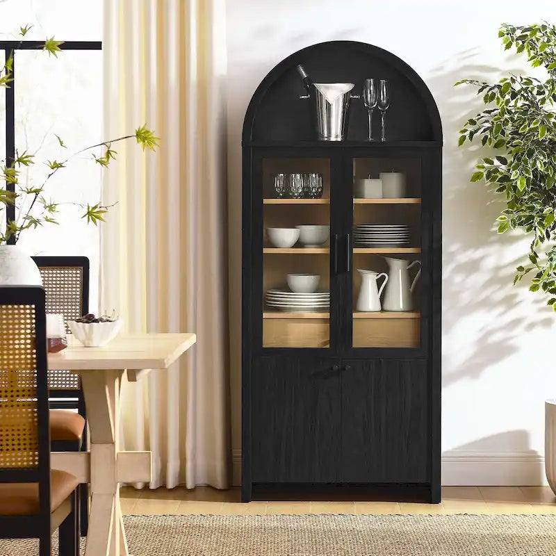 Vitrine haute cintrée Evie