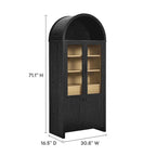 Vitrine haute cintrée Evie