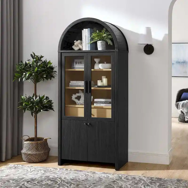 Vitrine haute cintrée Evie