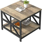 Table basse avec rangement - 70P x 70l x 45H cm