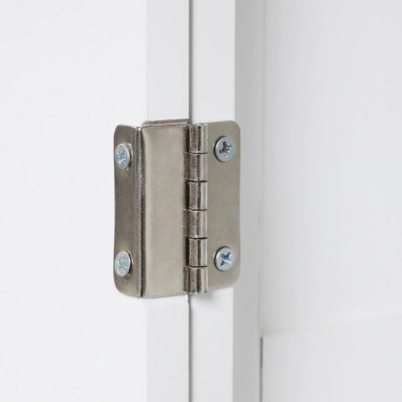 Meuble de rangement de salle de bain autoportant avec tiroirs et étagère réglable