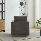 Fauteuil pivotant moderne en chenille, lot de 1