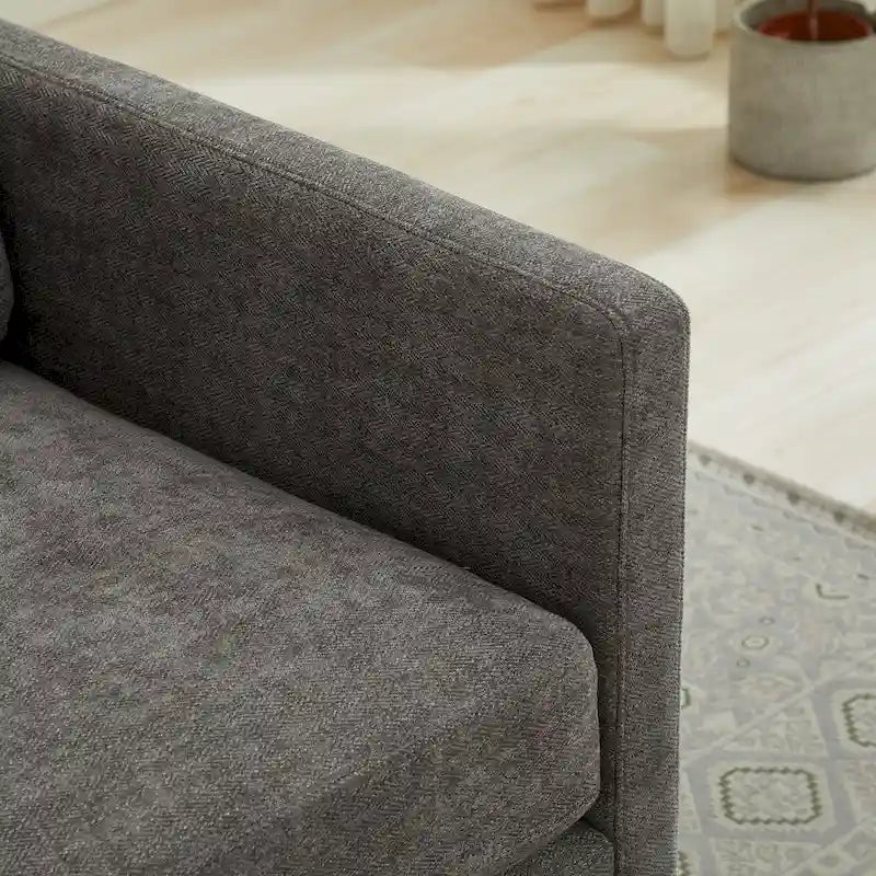 Fauteuil pivotant moderne en chenille, lot de 1