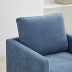 Fauteuil pivotant moderne en chenille, lot de 1