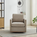 Fauteuil pivotant moderne en chenille, lot de 1
