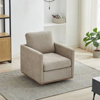 Fauteuil pivotant moderne en chenille, lot de 1