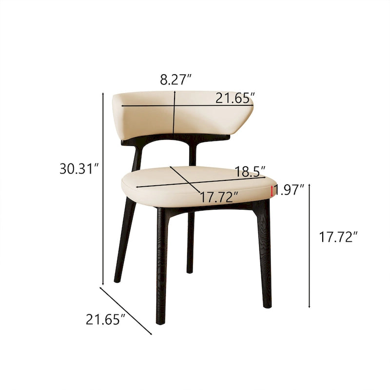 Table à manger rectangulaire moderne 71, plateau en pierre, pieds en bois