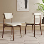 Table à manger rectangulaire moderne 71, plateau en pierre, pieds en bois