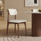 Table à manger rectangulaire moderne 71, plateau en pierre, pieds en bois