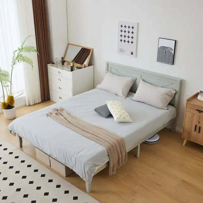 Lits en bois sans pied de lit