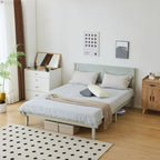 Lits en bois sans pied de lit