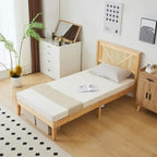 Lits en bois sans pied de lit